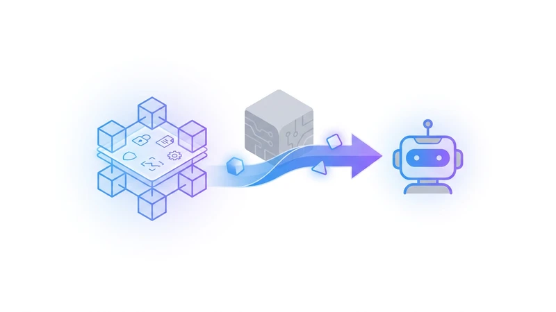 AIエージェントには構造化された表面の知識だけが渡り、現場の暗黙知や最新の共通認識が届いていない状態を表した図