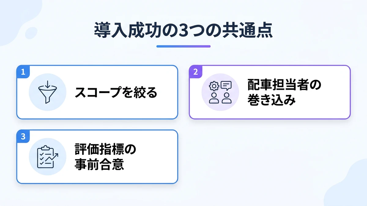 事例の傾向と導入時の留意点