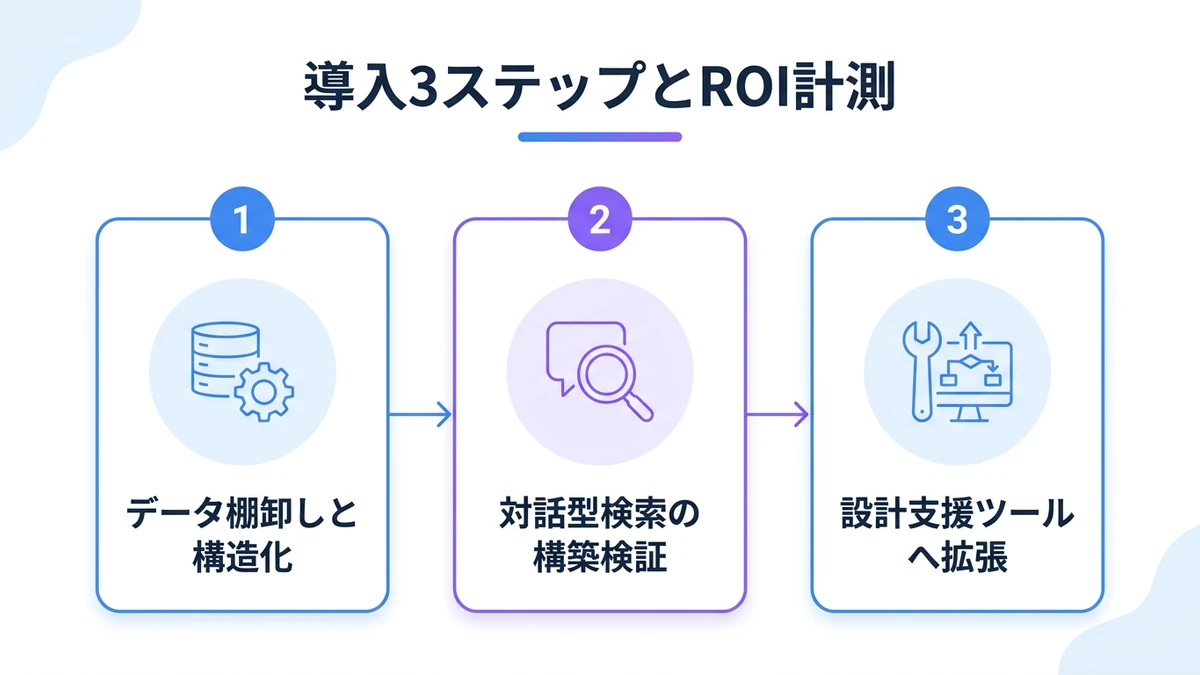 導入の進め方とROIの計測